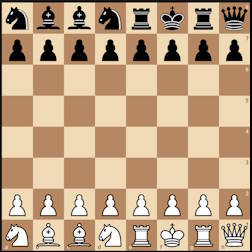 Example of starting position in Chess960